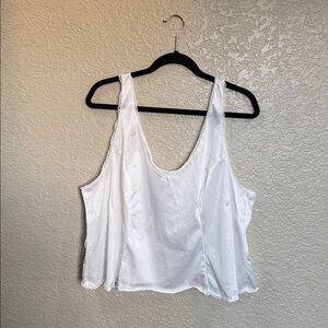 Vassarette Cream Camisole Top